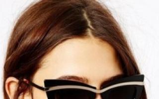 Güneş gözlüğü - moda trendleri